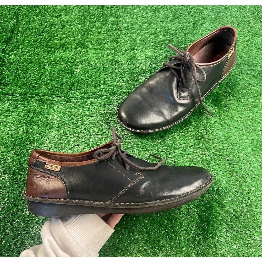 Pikolinos Men Santiago M7B-4023C2 Oxfords Men's 42 Made in Spain in Brown/ Teja